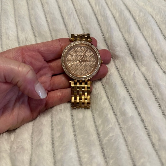 Gold Patterned Watch - Picture 3 of 4